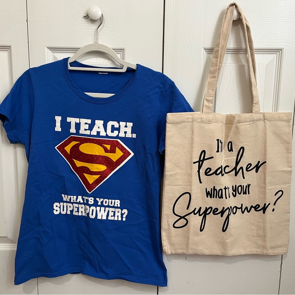 Teacher T-Shirt & Canvas Bag